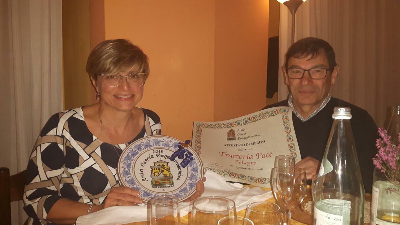 Отель Trattoria Bar Pace Re Экстерьер фото
